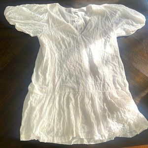 Abercrombie White Flowy Summer dress